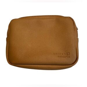 Tan American Airlines Business Promo Makeup Bag Toiletries Case MINTY Aviation